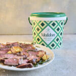 Maldon Original Sea Salt 1.4kg Tub with steak
