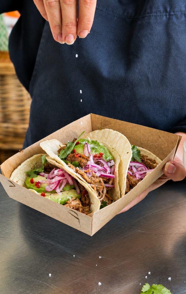 Pulled pork tacos