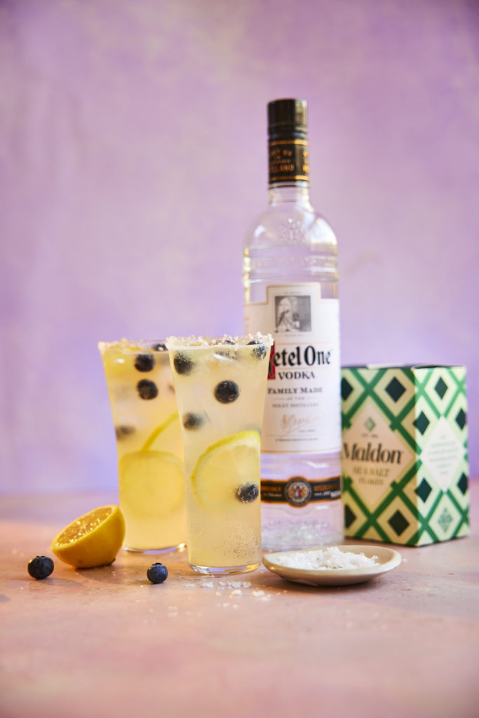 Lemon chilton with ketelone vodka