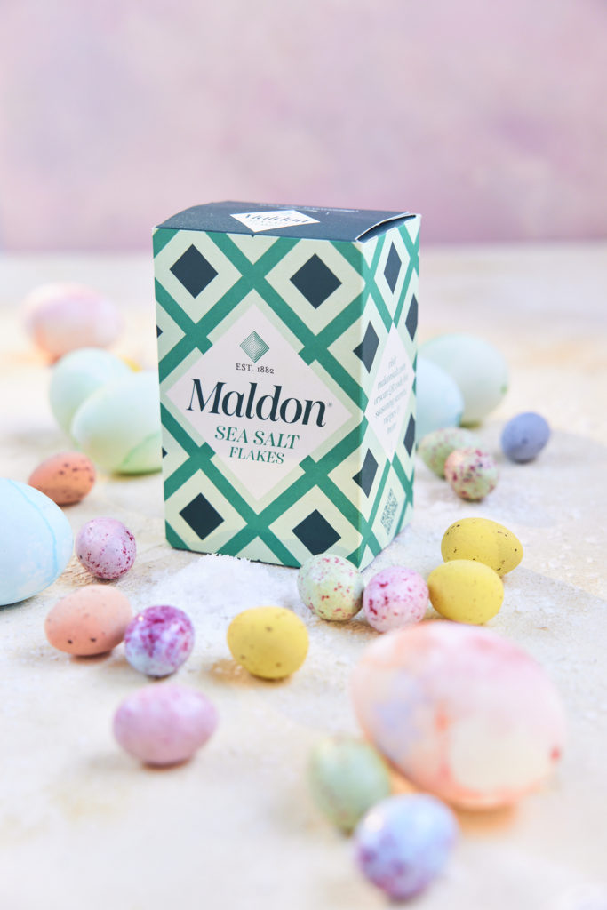 UK Maldon Salt with Easter Eggs
