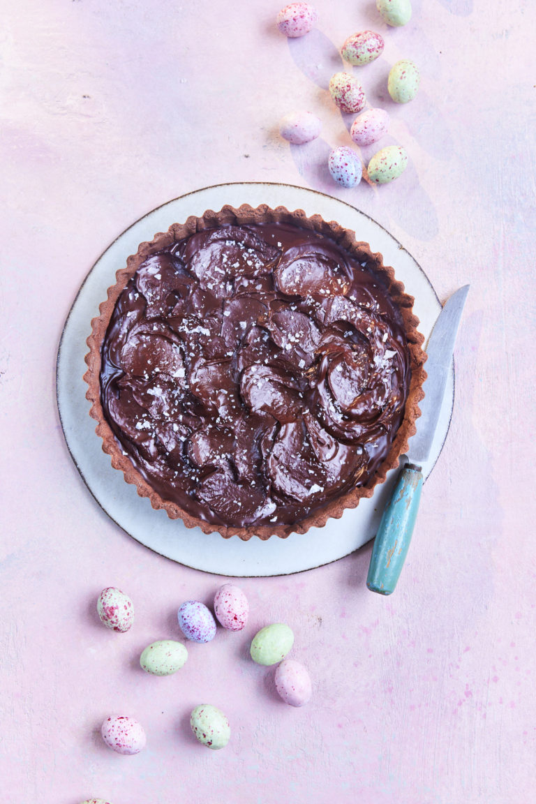 tarta de chocolate negro