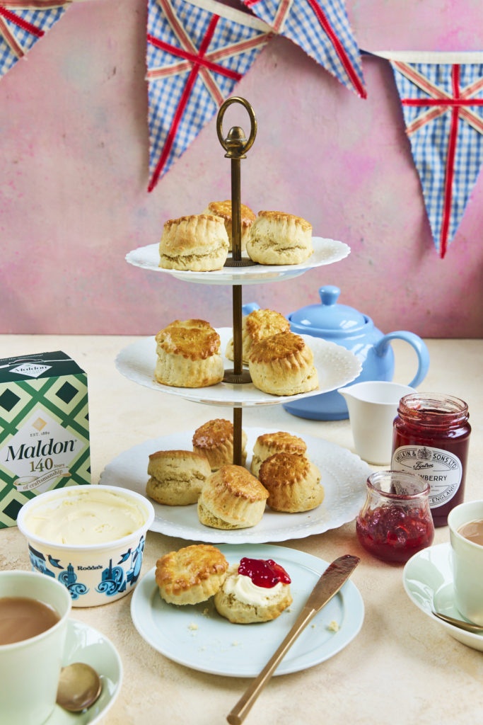 Scones with Bunting