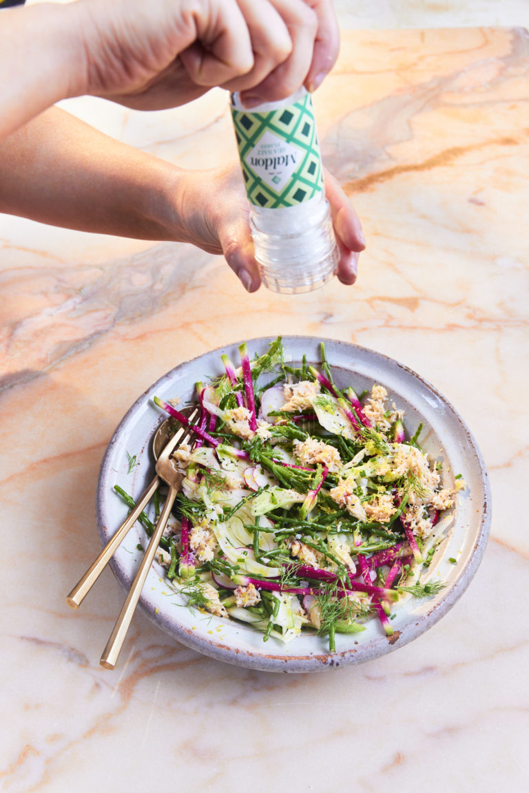 ensalada de salicornia