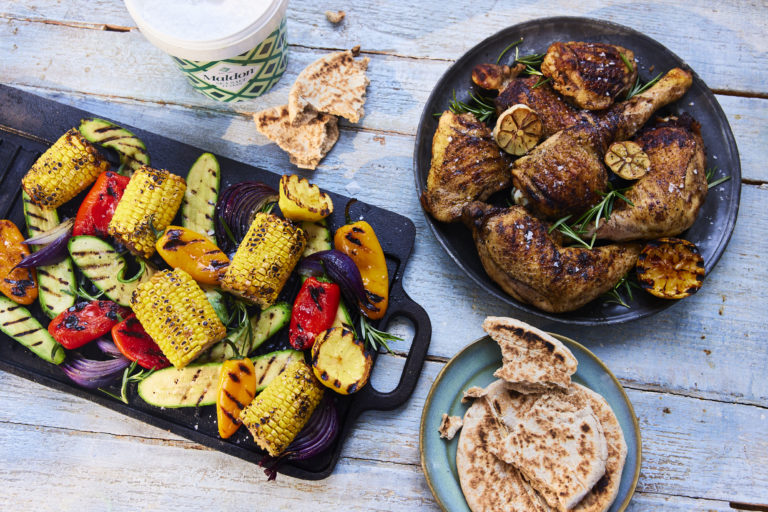 Smokey Chargrilled Chicken with Veg