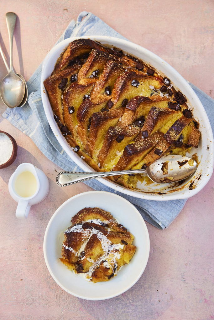 Bread and Butter Pudding Orange and Chocolate