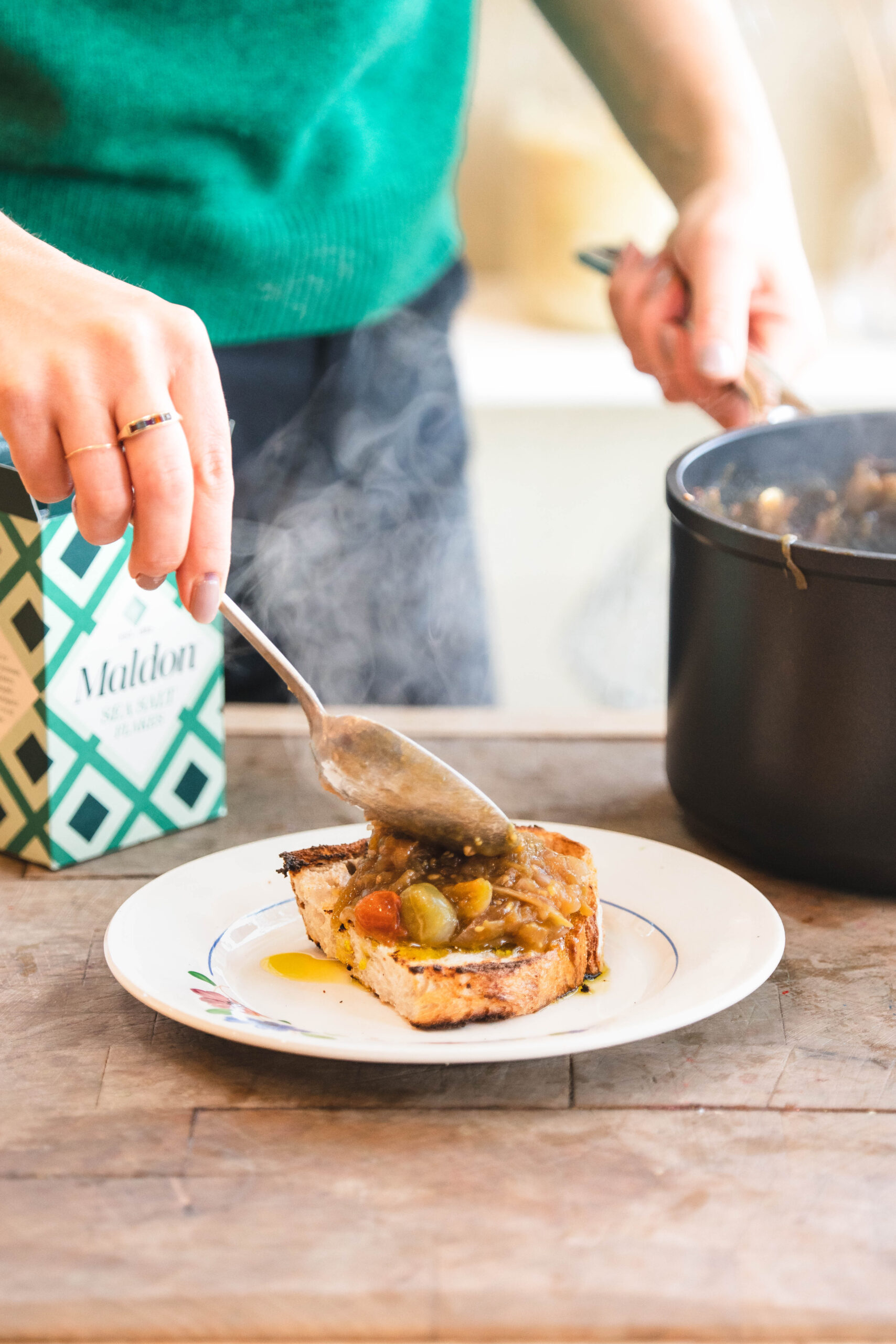 Xanthe Gladstone's 'Last of the Tomatoes' Chutney Maldon Salt