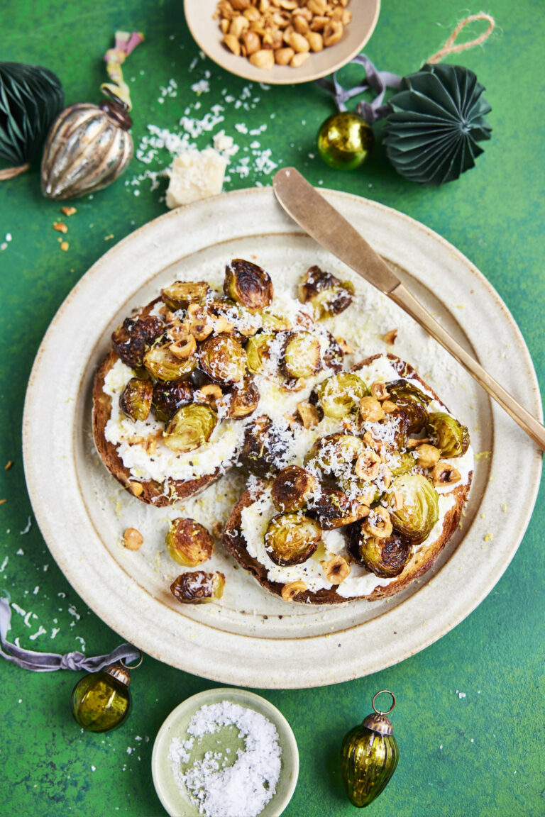 Brussels Sprouts on Toast