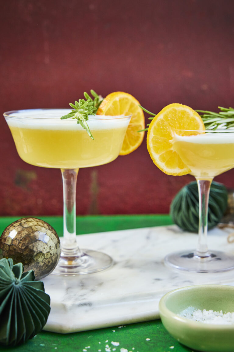 Clementine Pisco Sour