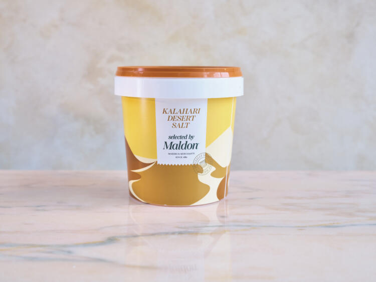 Kalahari Desert Salt, Selected by Maldon.1kg tub format.