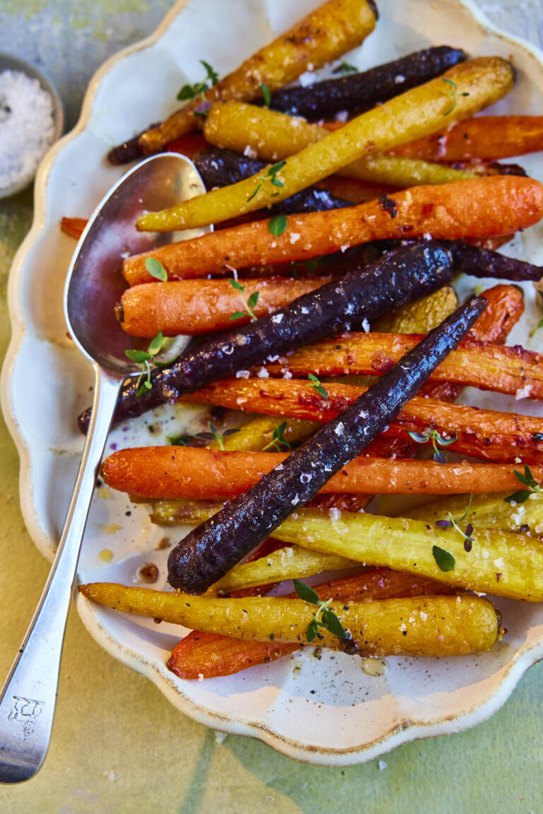 Easter Caramelised Carrots Air Fryer
