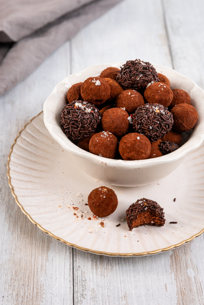 trufas de chocolate