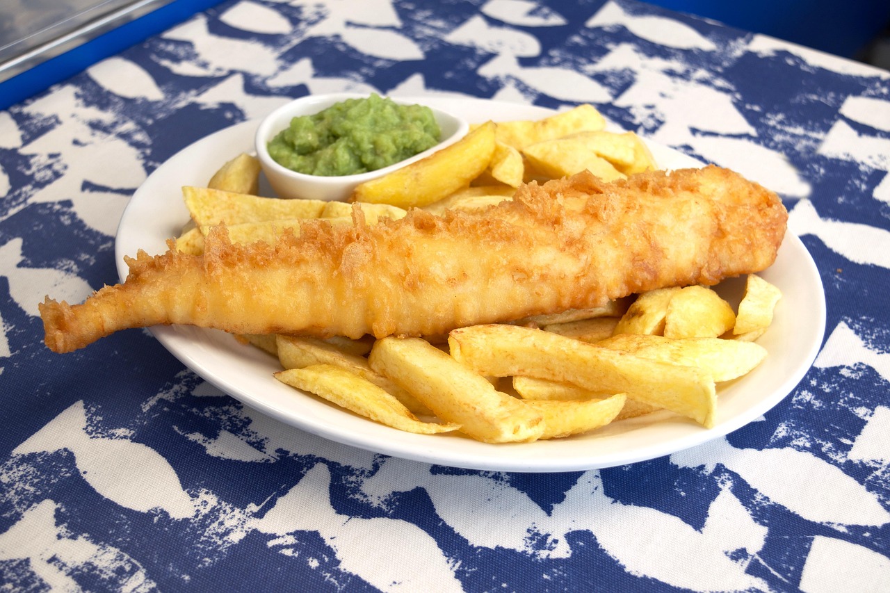 Air Fryer Fish and Chips - Maldon Salt
