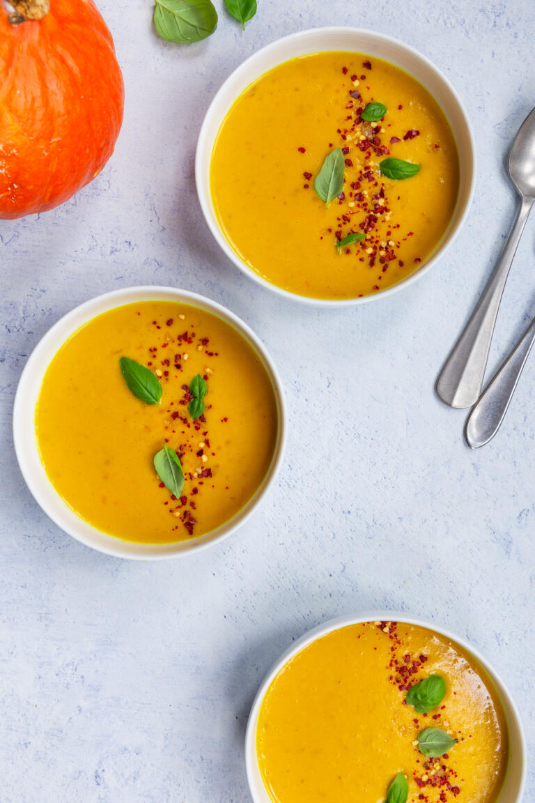 Halloween-kurpitsakeitto