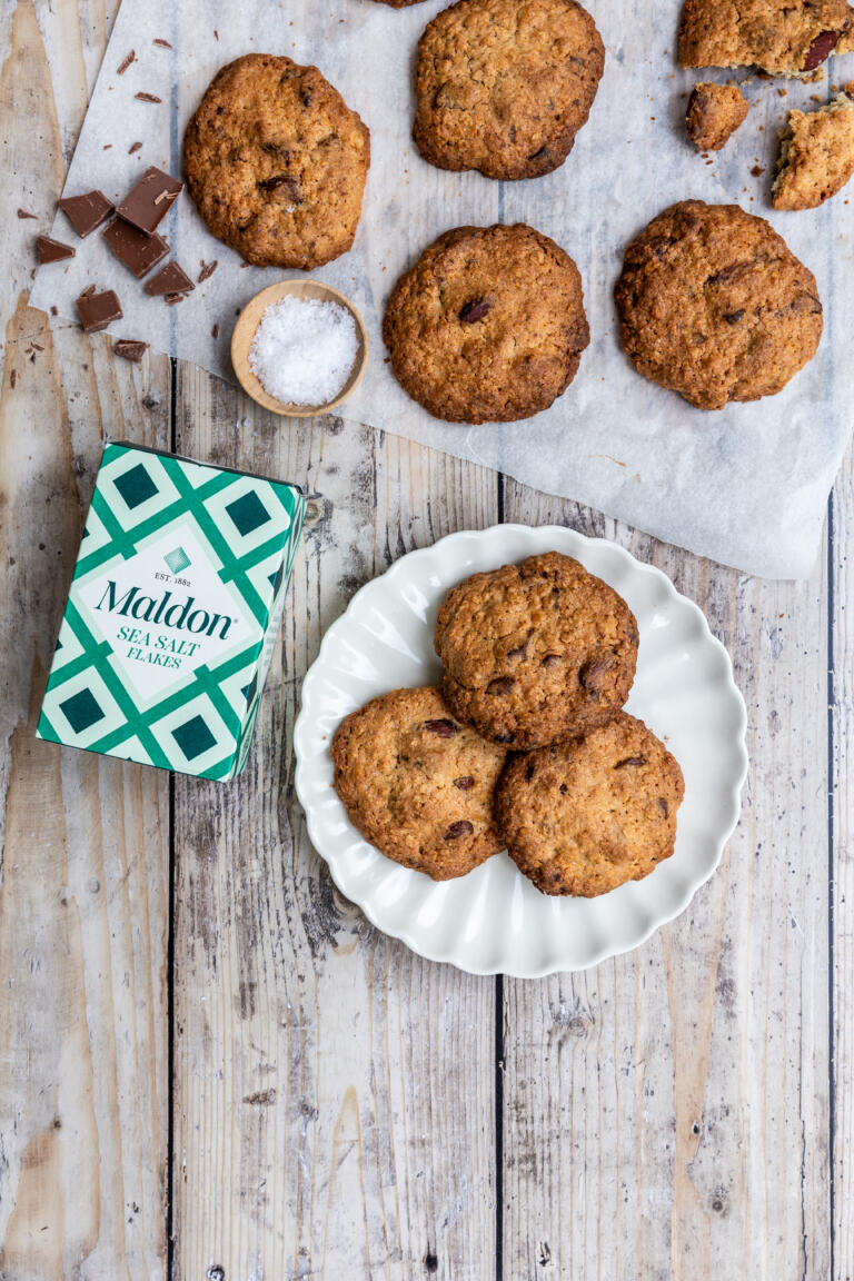 Mantelipikkuleivät suolalla viimeisteltynä