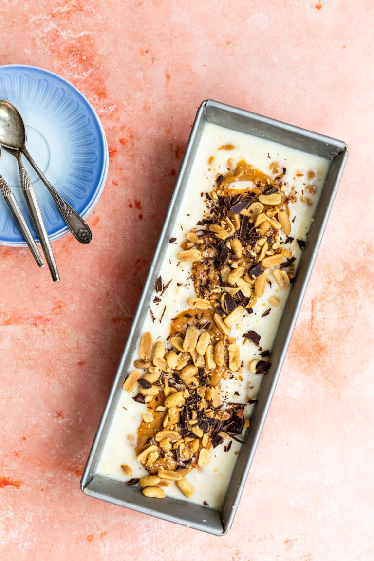 Suolakinuski-jäätelö