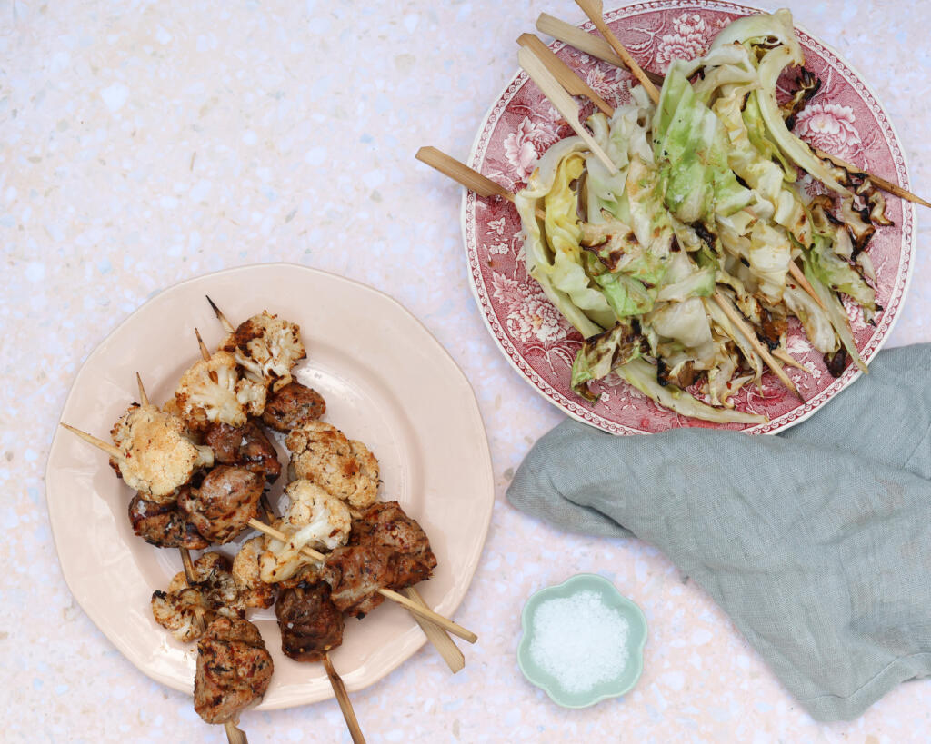 Kesävartaat nuotiolla