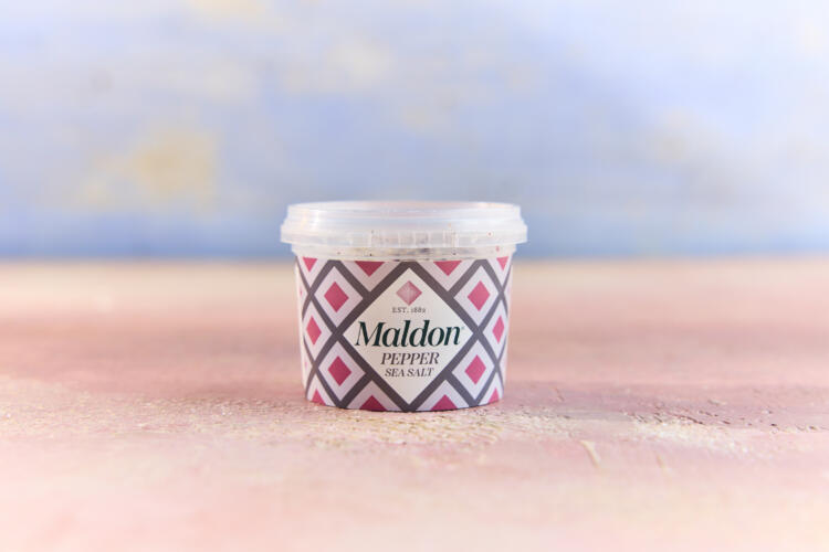 Maldon Pepper Sea Salt 50g Tub