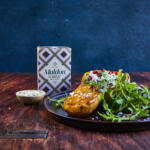 garlic salt with stuffed squash