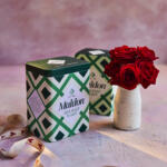 Gift Tin Set on a Valentine-s Day themed background