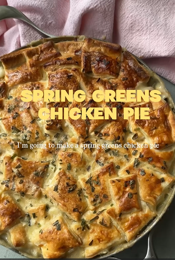 Margie Nomura Springtime Chicken Pie