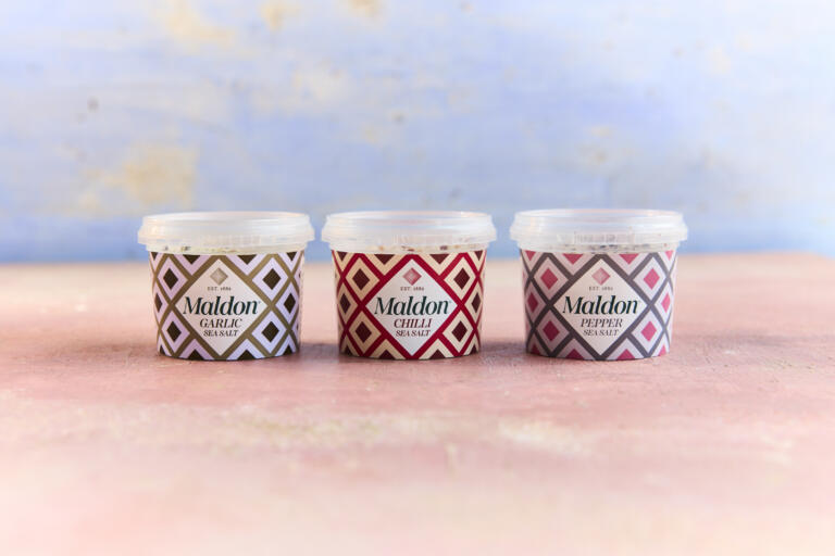 Maldon Chilli, Garlic and Pepper 50g Pots