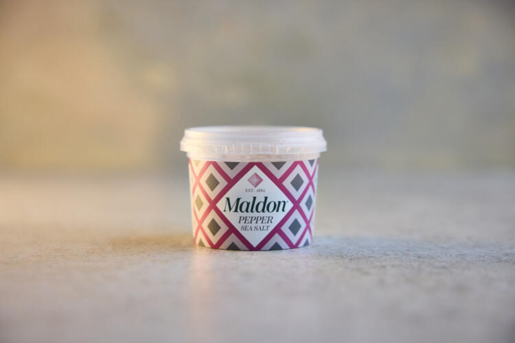 Maldon Pepper Sea Salt 50g Tub