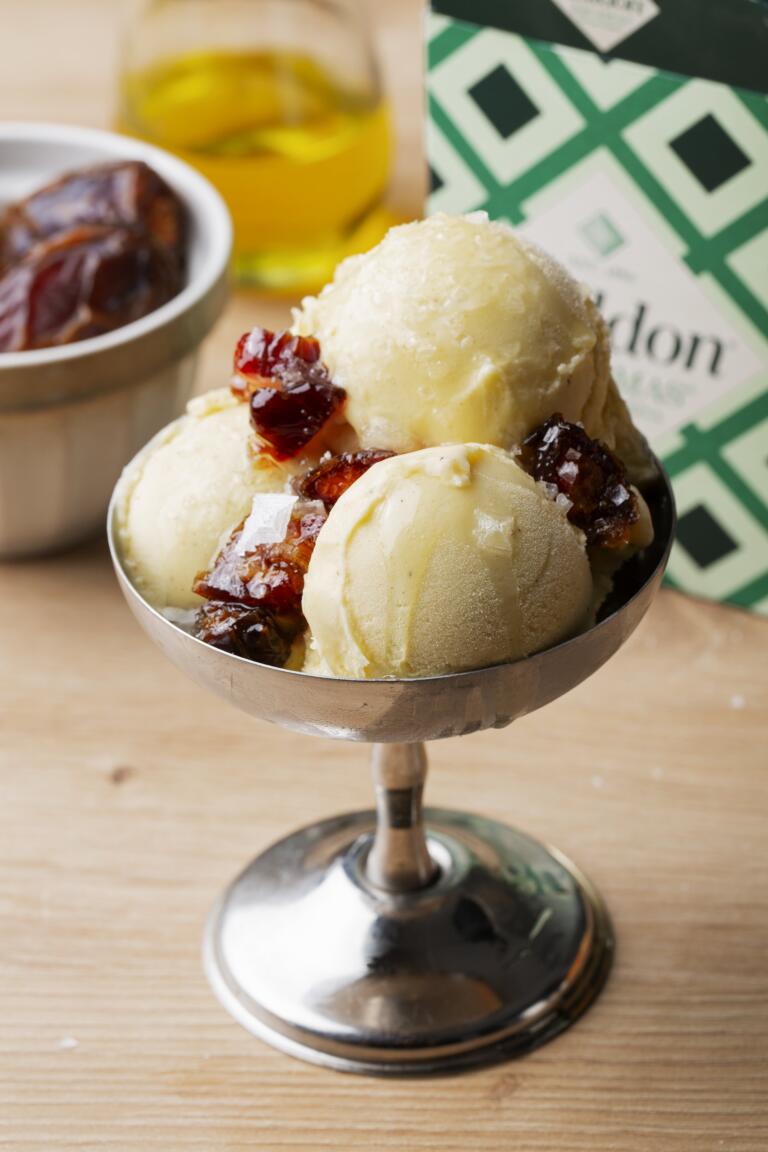 helado de vainilla
