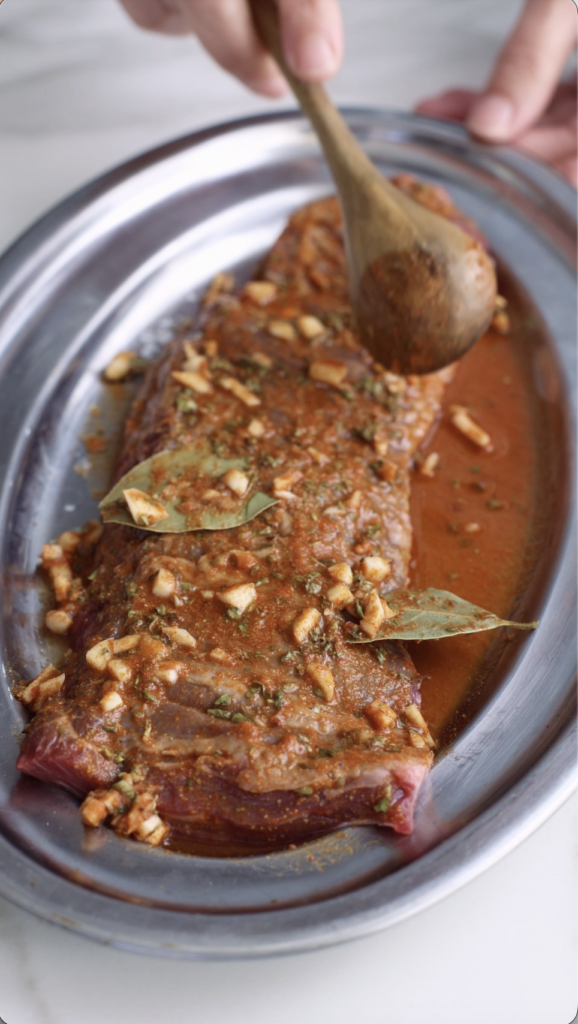 marinar carne