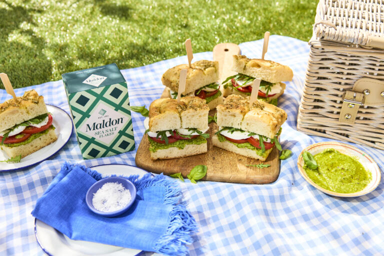 sándwich caprese