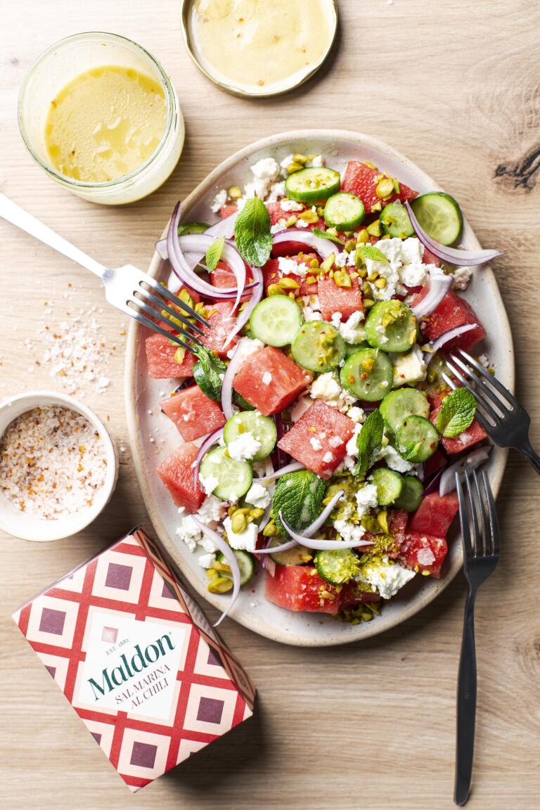 ensalada sandía