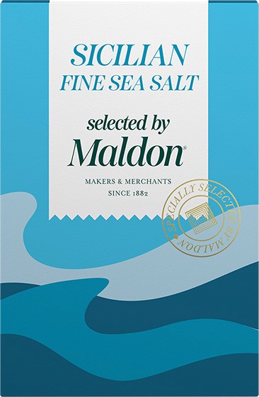 Sicilian Fine Sea Salt, Selected by Maldon 250g Pack.