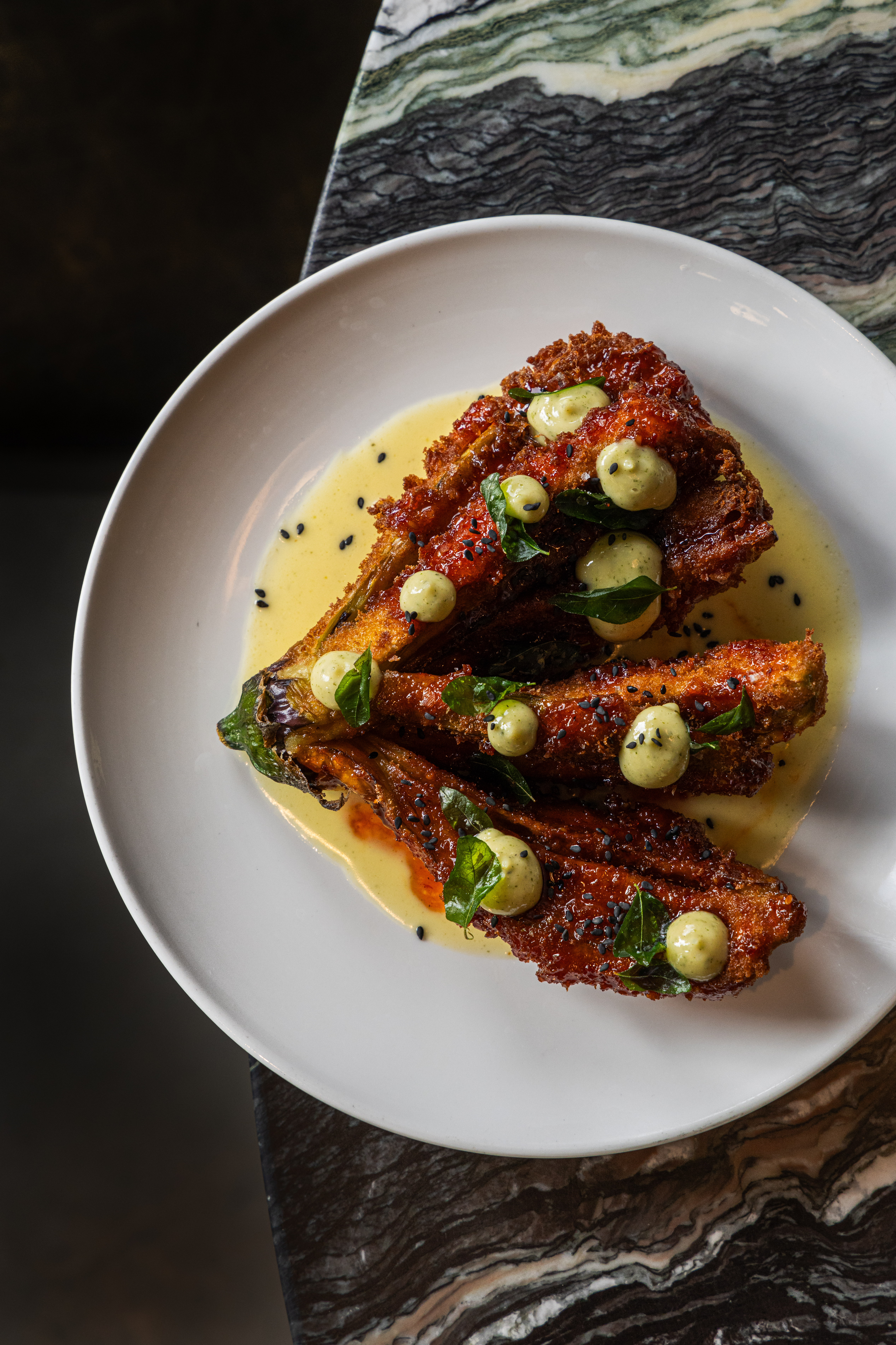 Fallow Chefs x Maldon Salt Blooming Aubergine Recipe