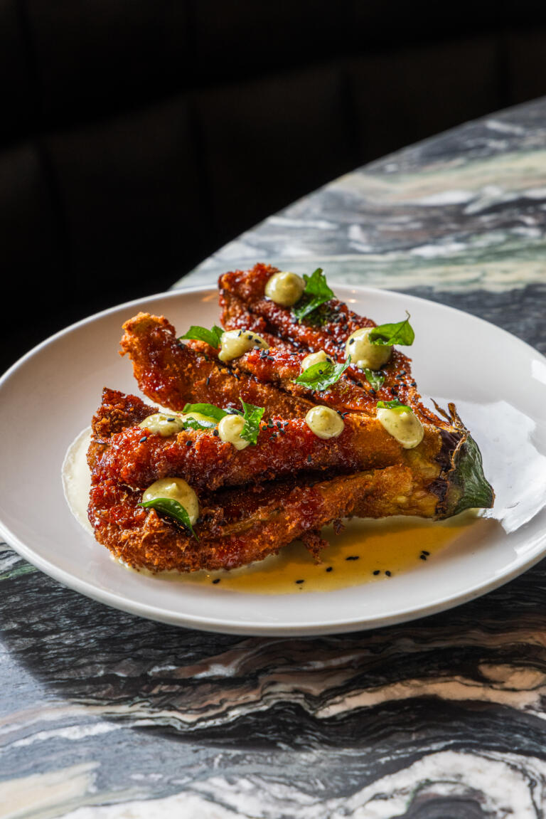 Fallow Chefs x Maldon Salt Blooming Aubergine Recipe