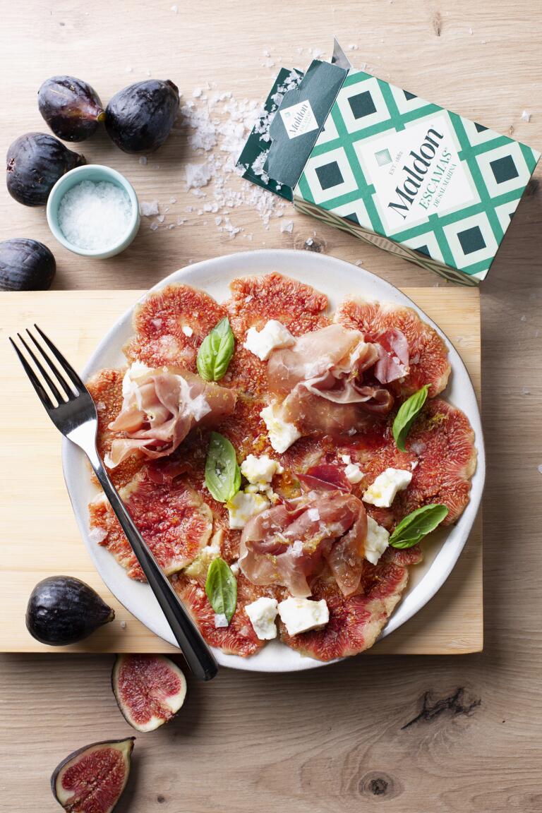 carpaccio de higos